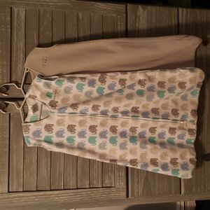 2 Large Fleece Halo Sleep Sacks